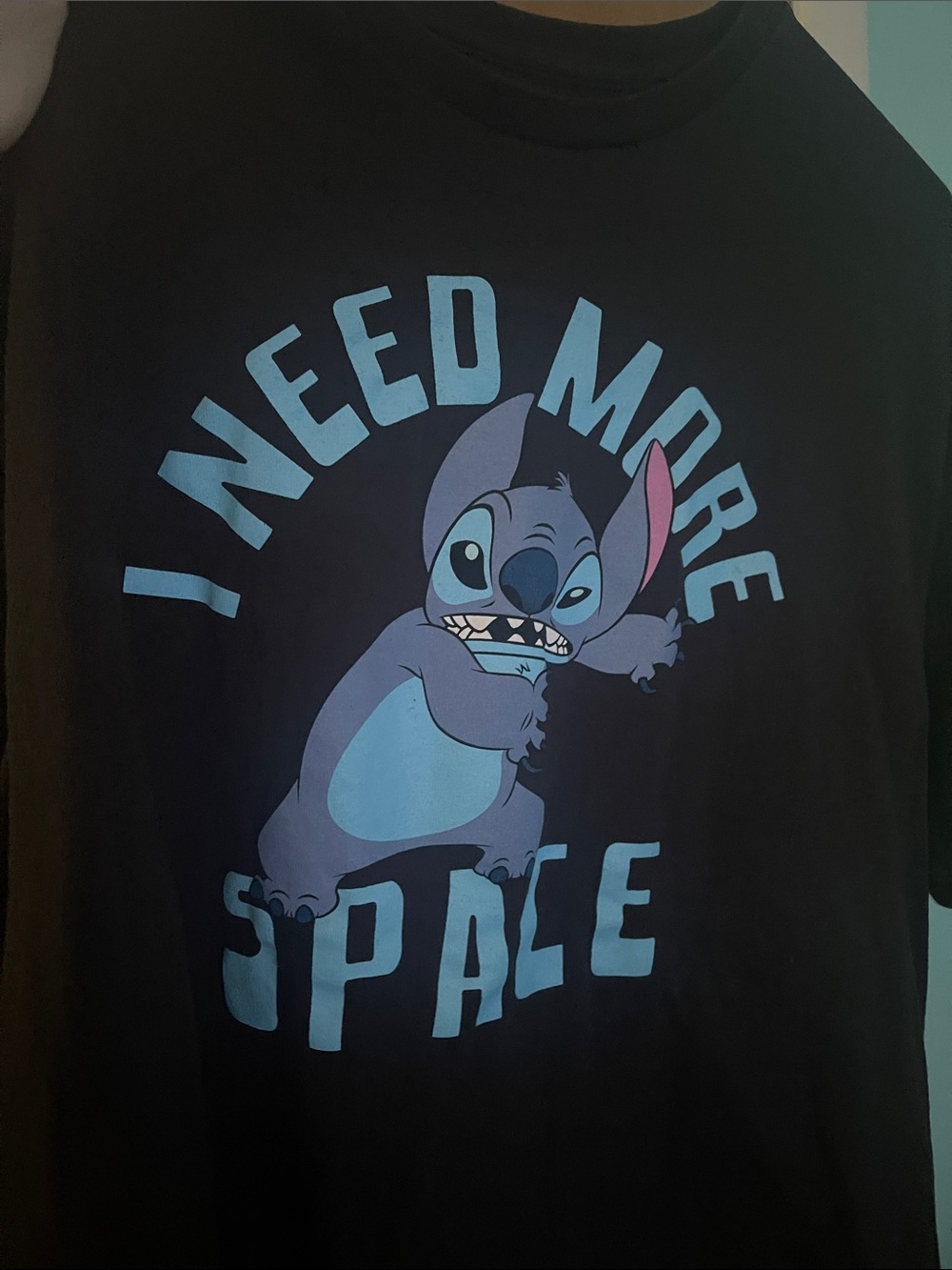 Black Stitch 'I Need More Space' Graphic Tee